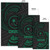 Chuuk Polynesian Area Rug - Green Tribal Wave Polynesian 2