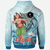 Chuuk Hoodie - Polynesian Girls With Shark