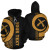 Vanuatu Polynesian Personalised Custom Hoodie - Gold Line