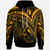 Yap State Hoodie - Gold Color Cross Style Yap State Hoodie - Gold Color Cross Style