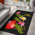 Wallis and Futuna Polynesian Area Rug - Plumeria Tribal Polynesian 1