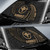 Polynesian Hawaii Sun Shades - Gold Tribal Wave