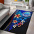 Federated States of Micronesia Area Rug - Vintage Tribal Mountain Polynesian 1