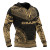 Chuuk Flag Polynesian Chief Hoodie - Gold Version