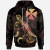 Wallis And Futuna Custom Personalized Polynesian Hoodie - Turtle With Blooming Hibiscus Gold Wallis And Futuna Custom Personalized Polynesian Hoodie - Turtle With Blooming Hibiscus Gold