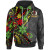 Vanuatu Hoodie - Tribal Flower With Special Turtles