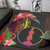 New Caledonia Area Rug - Tropical Hippie Style Polynesian 6