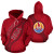 Tahiti French Polynesia All Over Hoodie - DNA Style