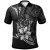 Cook Islands Custom Personalised Polo Shirt - Fish With Plumeria Flowers Style 1