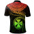 Wallis and Futuna Polynesian Polo Shirt - Wallis and Futuna Waves (Reggae) 2