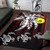 Palau Area Rug - Vertical Stripes Style Polynesian 3