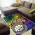 Federated States of Micronesia Area Rug - Rainbow Polynesian Pattern Polynesian 2