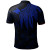 Papua New Guinea Personalised Polo Shirt -  Polynesian Wings (Blue) 2