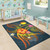 Nauru Polynesian Personalised Area Rug - Legend of Nauru (Blue) Polynesian 5
