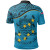 Tuvalu Polo Shirt - Tuvalu Flag Coat Of Arms Blue 2