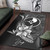 Yap State Area Rug - Fish With Plumeria Flowers Style Polynesian 4