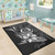Vanuatu Area Rug - Fish With Plumeria Flowers Style Polynesian 6