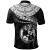 Tonga Polynesian Personalised Polo Shirt - Tonga Waves (White) 2