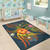 Chuuk Polynesian Personalised Area Rug - Legend of Chuuk (Blue) Polynesian 2