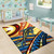 Nauru Area Rug - Dolphin Surfing Polynesian 7