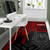 Tahiti Area Rug - Tahiti Seal In Heartbeat Patterns Style (Red) Polynesian 5