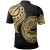 American Samoa Polo Shirt - American Samoa Tatau Gold Patterns With Coat Of Arms 2