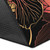 American Samoa Polynesian Area Rugs - Turtle With Blooming Hibiscus Gold- BN22 Polynesian 7