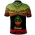 Guam Polynesian Custom Personalised Polo Shirt - Poly Tattoo Reggae Version 2