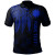 Nauru Personalised Polo - Polynesian Wings Blue 1
