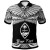 Guam Polynesian Custom Personalised Polo Shirt - Poly Tattoo White Version 1