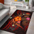 Federated States of Micronesia Polynesian Area Rug - Legend of FSM (Red) Polynesian 1