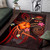 Federated States of Micronesia Polynesian Area Rug - Legend of FSM (Red) Polynesian 3