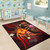 Federated States of Micronesia Polynesian Area Rug - Legend of FSM (Red) Polynesian 6