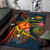 Federated States of Micronesia Polynesian Personalised Area Rug - Legend of FSM (Blue) Polynesian 3