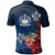 Samoa Personalised Custom Polo Shirt -  Flower And Turtle 2
