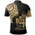 Fiji Custom Personalised Polo Shirt - Fiji Tatau Gold Patterns 2