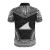 Tokelau Custom Personalised Polo Shirt - Tokelau Flag Polynesian Chief Tattoo Black Version 2