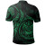 Polynesian All Over Polo Shirt - Polynesian Green Turtle Tribal Tattoo 2