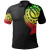 Samoa Polo Shirt - Samoan Tatau Reggae Patterns With Coat Of Arms 1