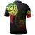 Samoa Polo Shirt - Samoan Tatau Reggae Patterns With Coat Of Arms 2