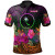 Chuuk Personalised Polo - Summer Hibiscus 1