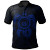Hawaii Polynesian Polo-Shirt - Vintage Polynesian Turtle (Blue) 1