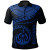 Vanuatu Polynesian Polo Shirt - Vanuatu Waves (Blue) 1