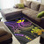 Hawaii Custom Personalised Area Rug - Pink Turtle Polynesian 2