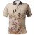 Wallis and Futuna Polo Shirt - Hibiscus Flowers Vintage Style 1