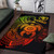 Hawaii Polynesian Area Rug - Vintage Polynesian Turtle (Reggae) Polynesian 3