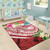 FSM Polynesian Area Rug - Summer Plumeria (Red) Polynesian 6