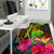 New Caledonia Polynesian Area Rug - Hibiscus and Banana Leaves Polynesian 5