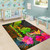 New Caledonia Polynesian Area Rug - Hibiscus and Banana Leaves Polynesian 6
