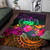 Samoa Area Rug - Summer Hibiscus Polynesian 3